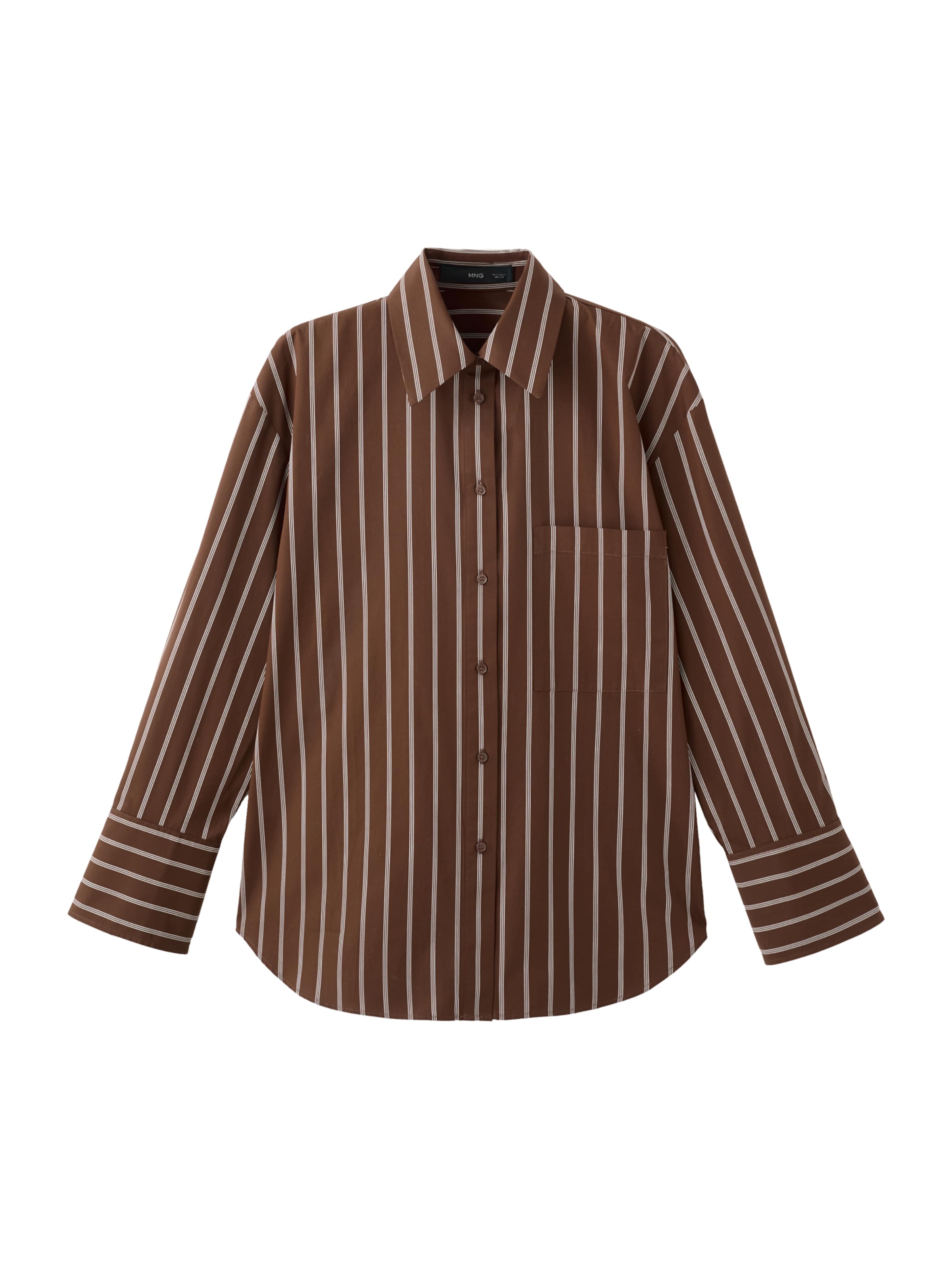 MANGOBluza 'LLAMA' - smeđa boja: prednji dio