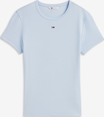 mėlyna Tommy Jeans Marškinėliai 'ESSENTIAL': priekis