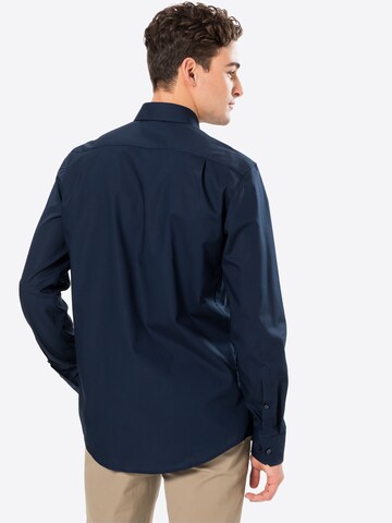 SEIDENSTICKER Regular Fit Businesskjorte 'Modern' i blå