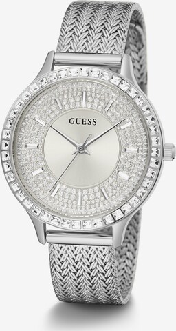 GUESS Analoog horloge 'SOIREE' in Zilver