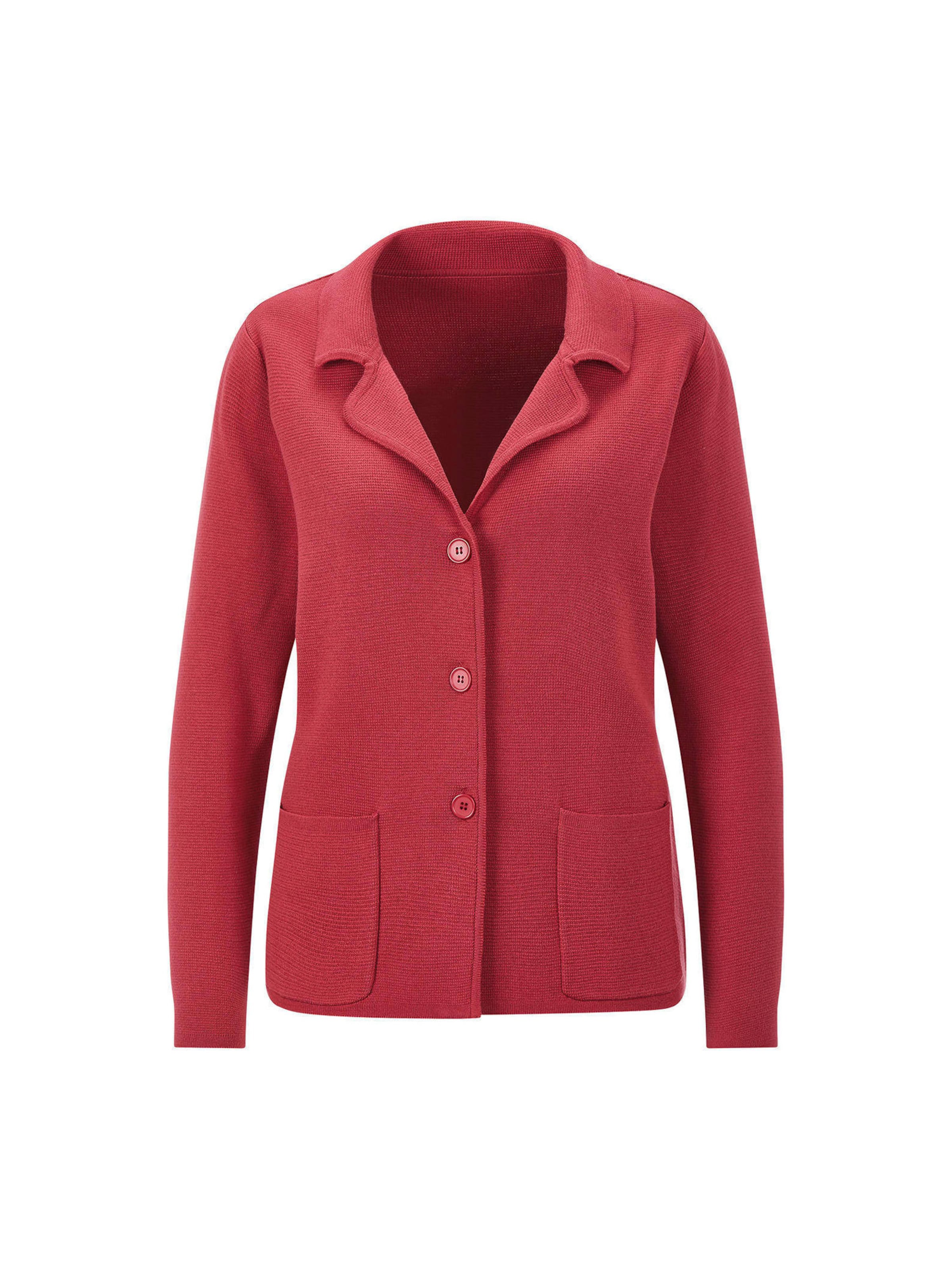 Cardigan Goldner en rouge : devant