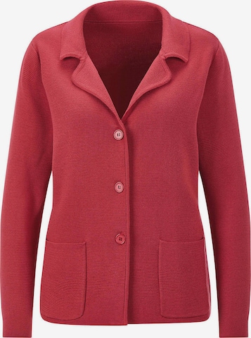 Cardigan Goldner en rouge : devant