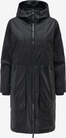 NAVAHOO - Sobretudo meia-estação 'Edelumhang 14' em preto: frente