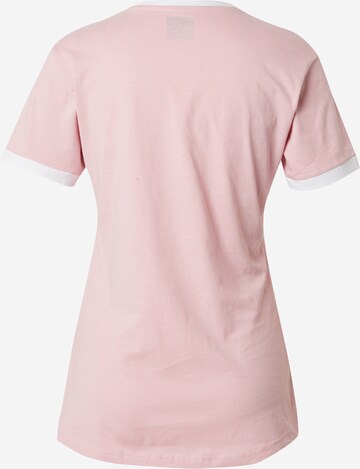 BENCH Μπλουζάκι 'VARSITY' σε ροζ