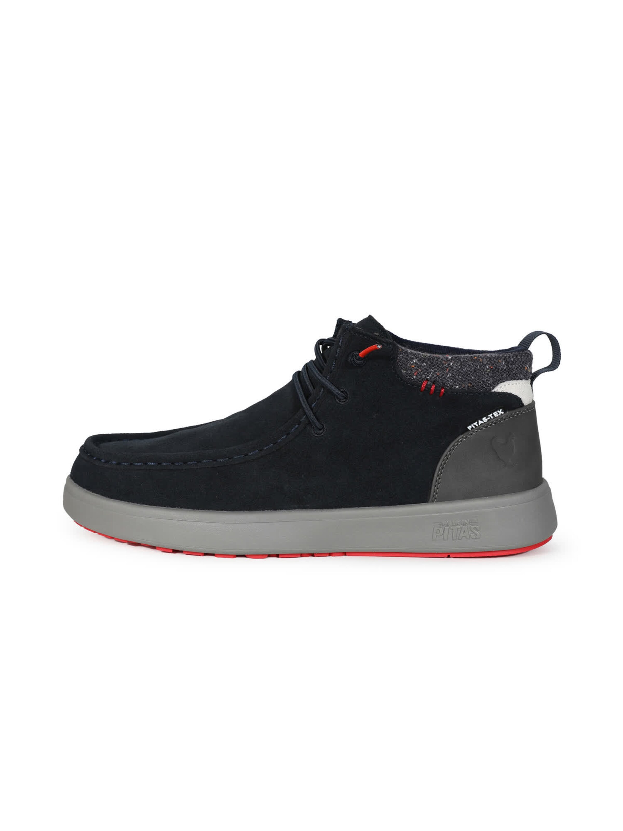 Walk In Pitas - Botas chukka 'Baikal' em azul: frente