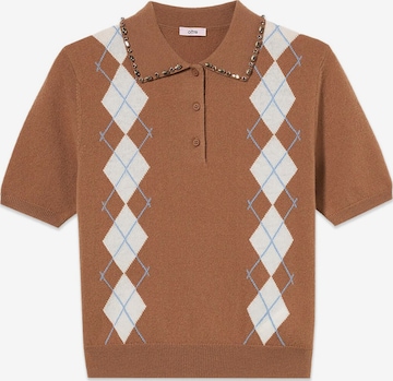 T-shirt oltre en beige : devant