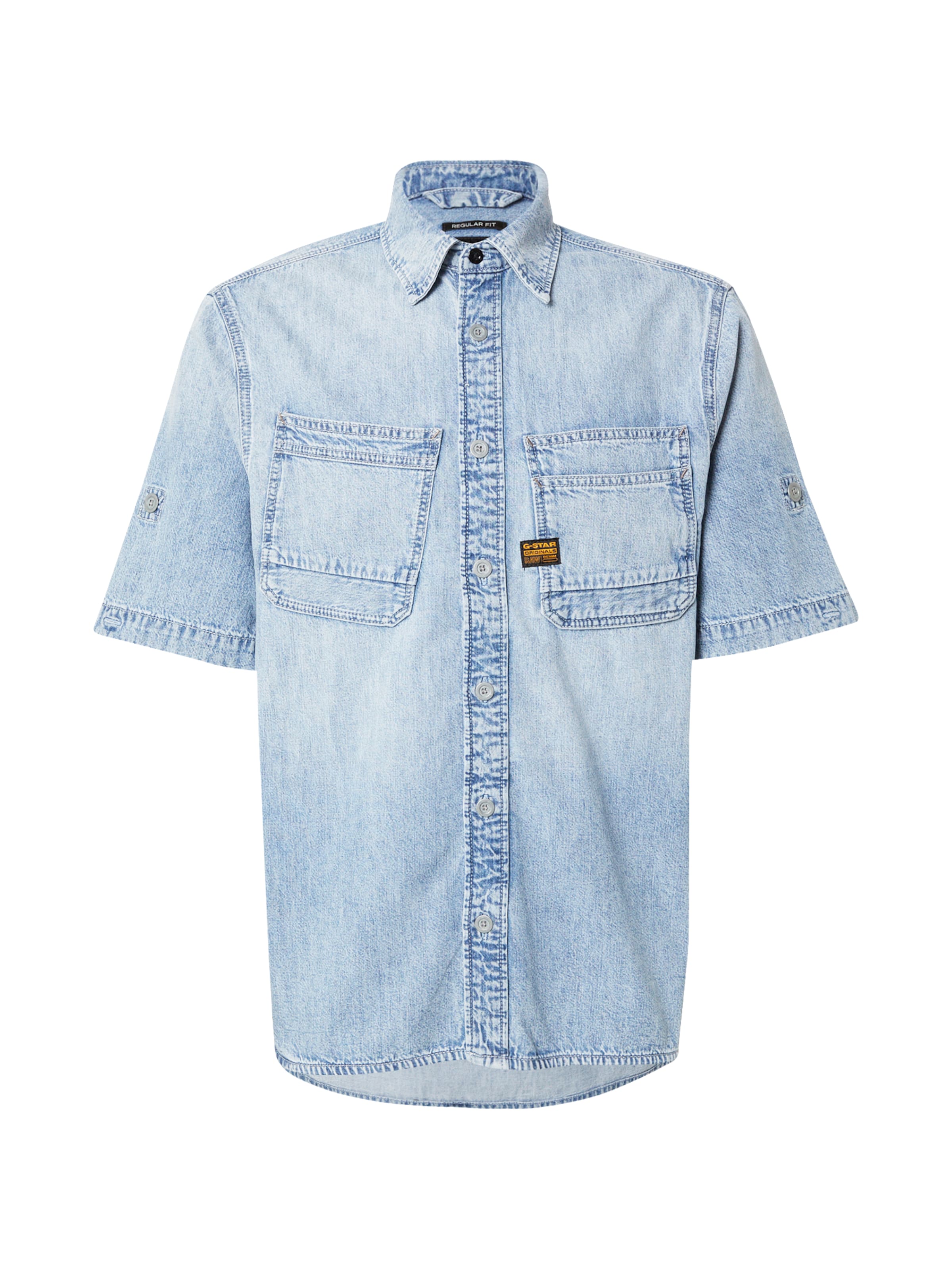 Regular fit Camicia di G-STAR in blu: frontale