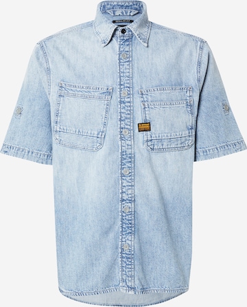 mėlyna G-STAR Standartinis modelis Marškiniai: priekis