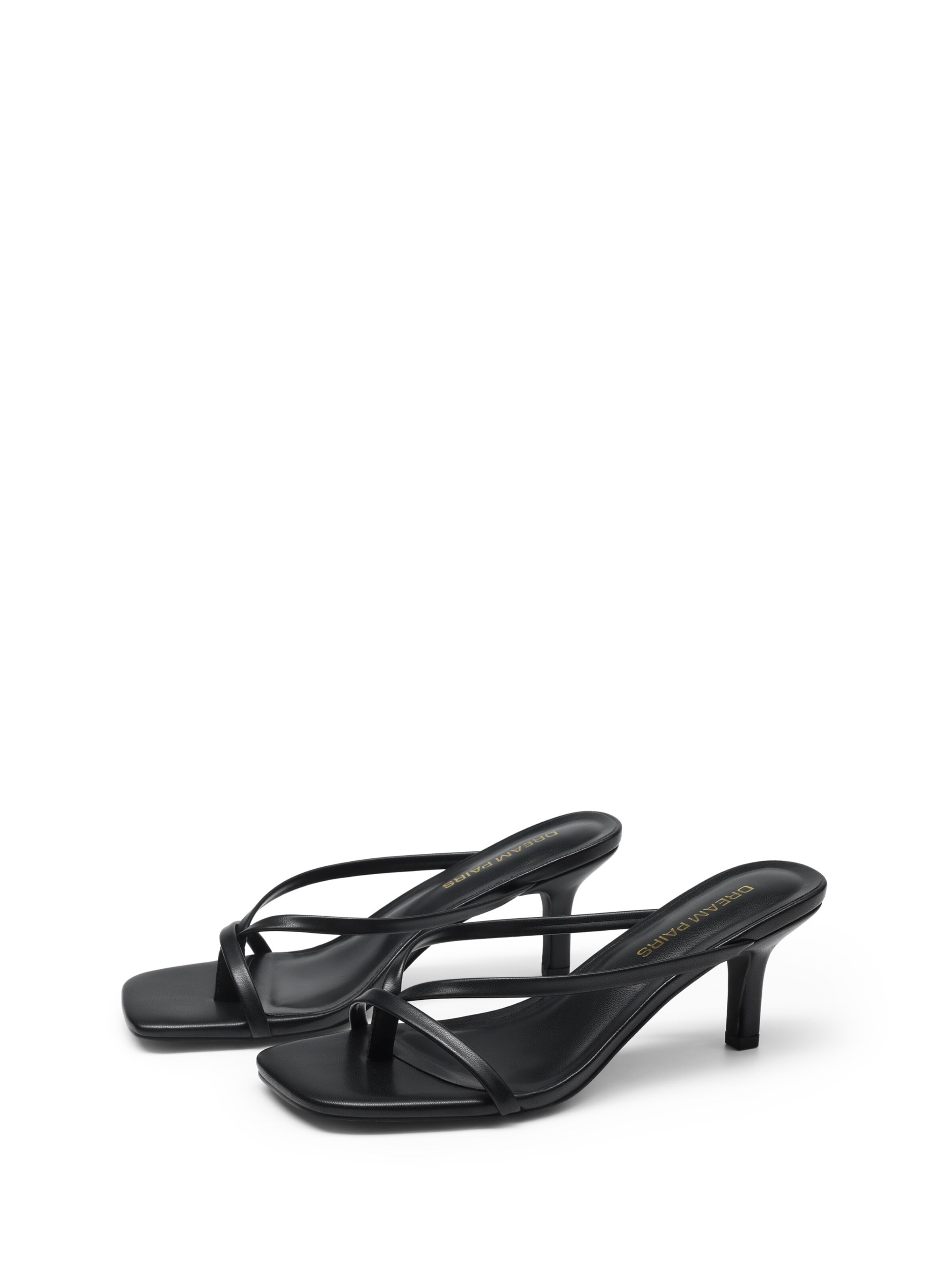 Dream Pairs Strap Sandals in Black