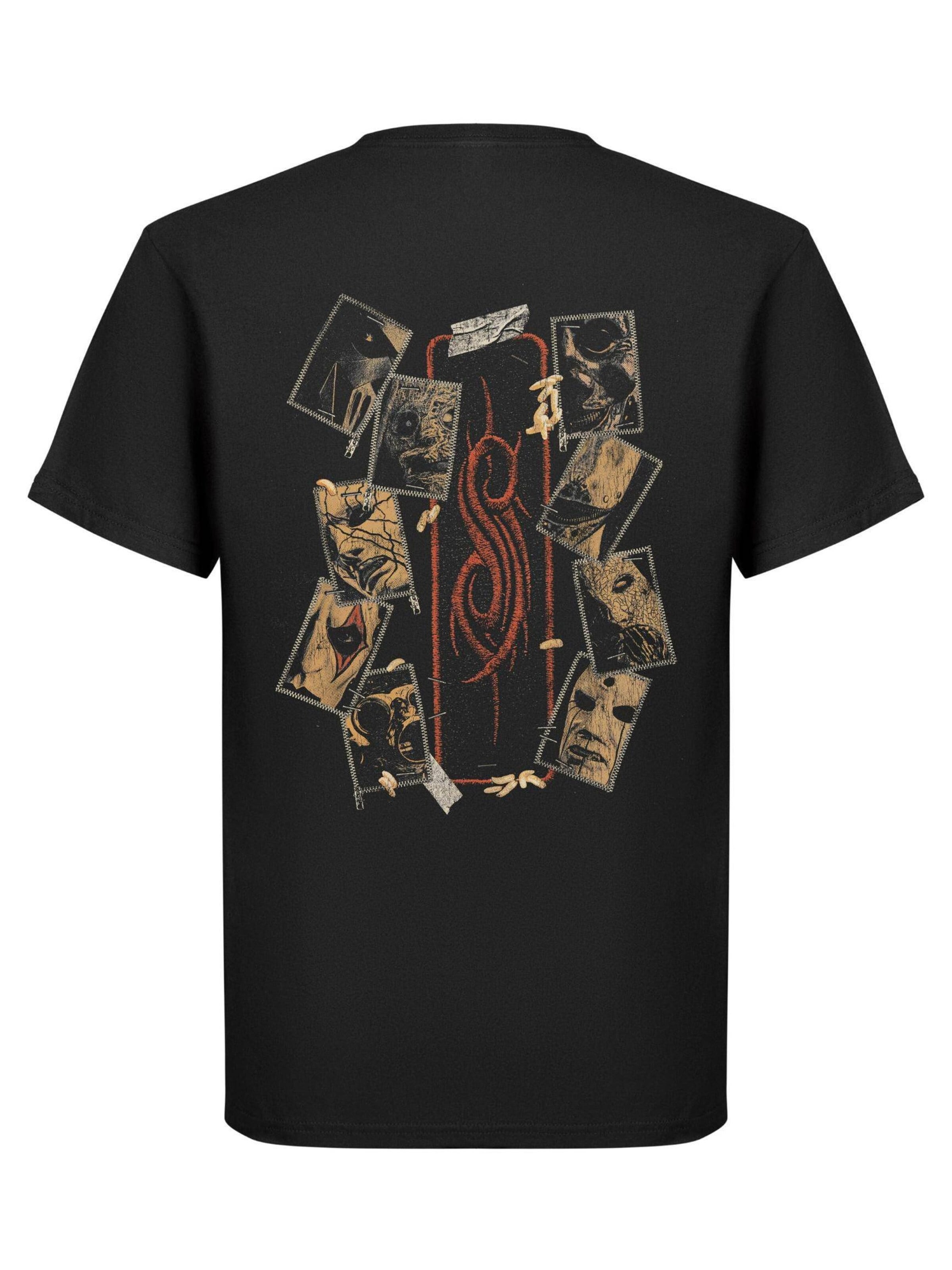 SLIPKNOT Shirt 'Group' in Black