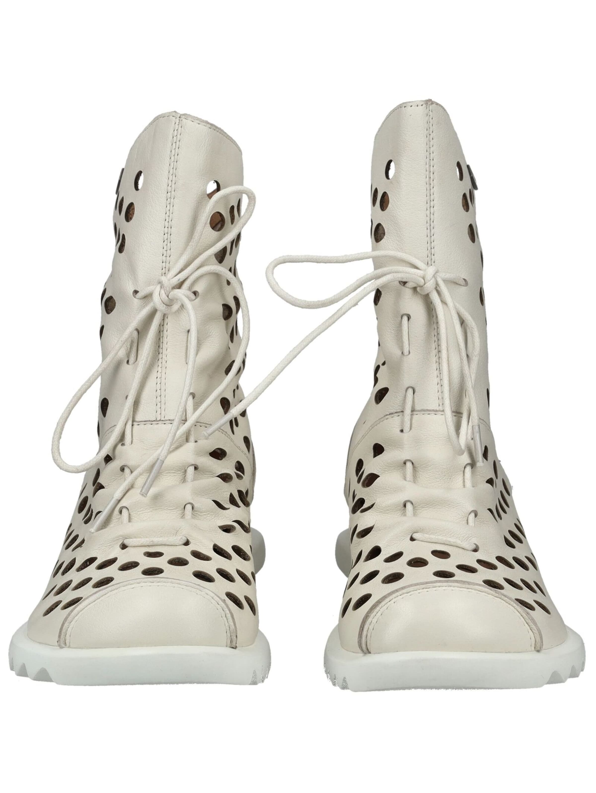 Laura Vita Schnürstiefelette in Weiß