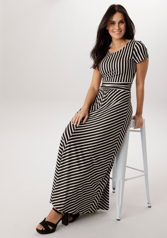 Aniston SELECTED Summer Dress in Black