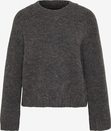 Vero Moda Petite - Pullover 'VMINGRID' em cinzento: frente