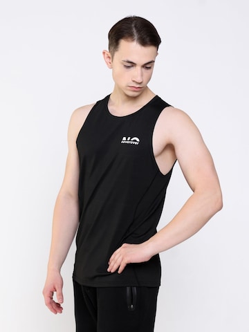 neverover Performance shirt 'AeroKnit' in Black