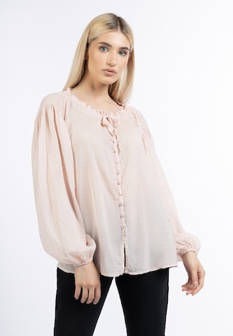 DreiMaster Klassik Bluse in Pink: predná strana