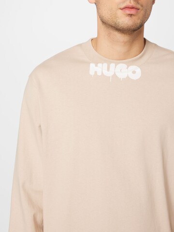 Maglietta 'Dotopaxi' di HUGO Red in beige