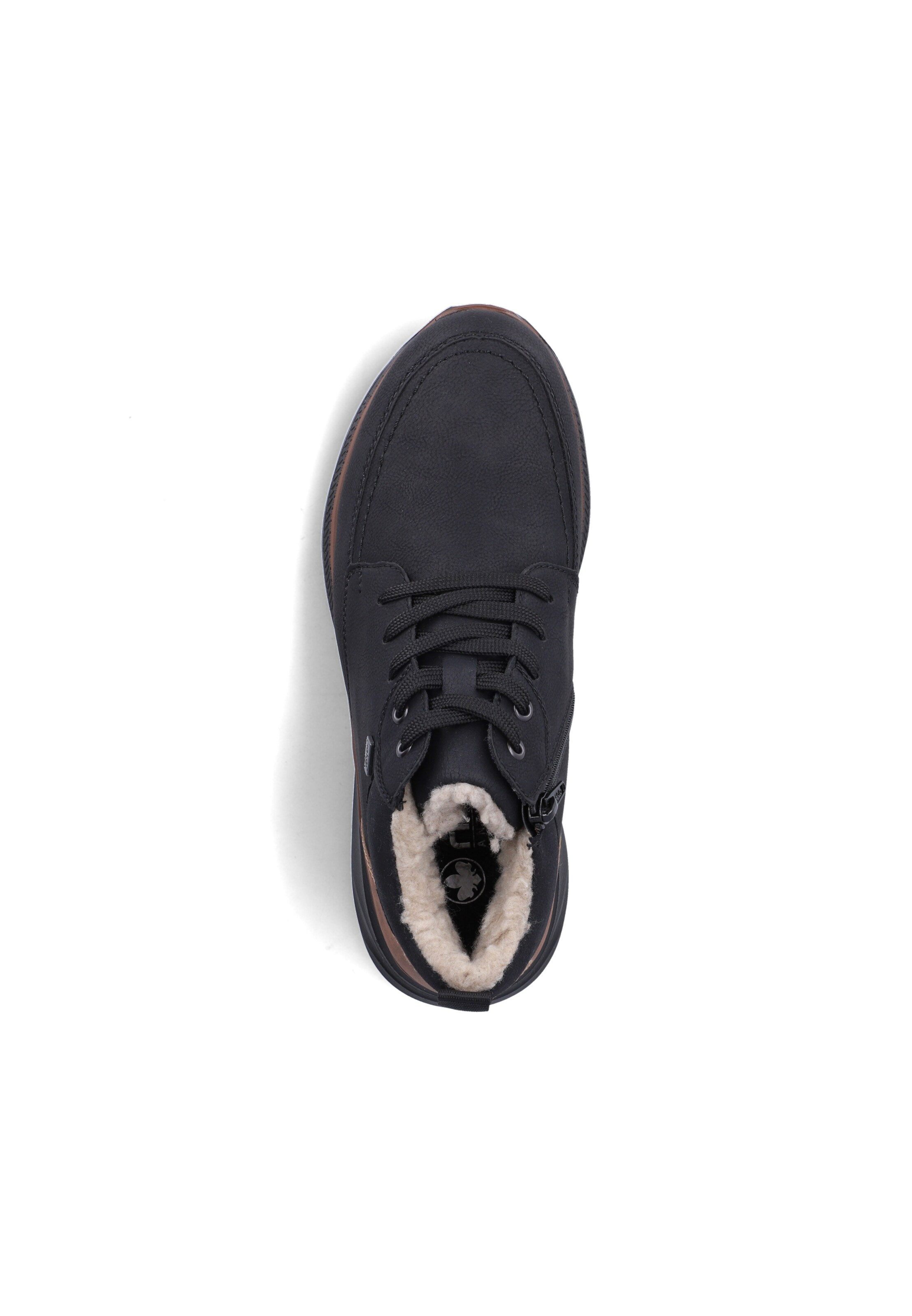 Rieker Schnürboots in Schwarz