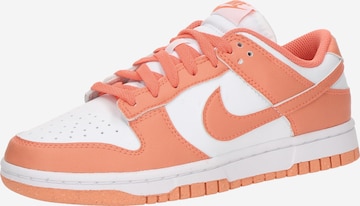 Nike Sportswear Ниски маратонки 'Dunk Next Nature' в бяло: отпред