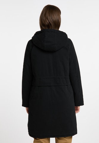 DreiMaster Vintage Winter Coat in Black