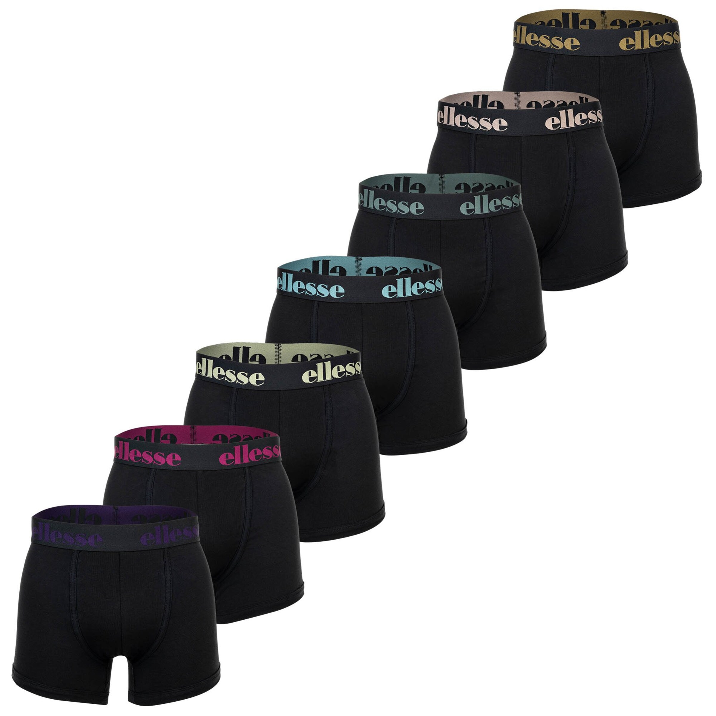 ELLESSE Boxer shorts in Black: front