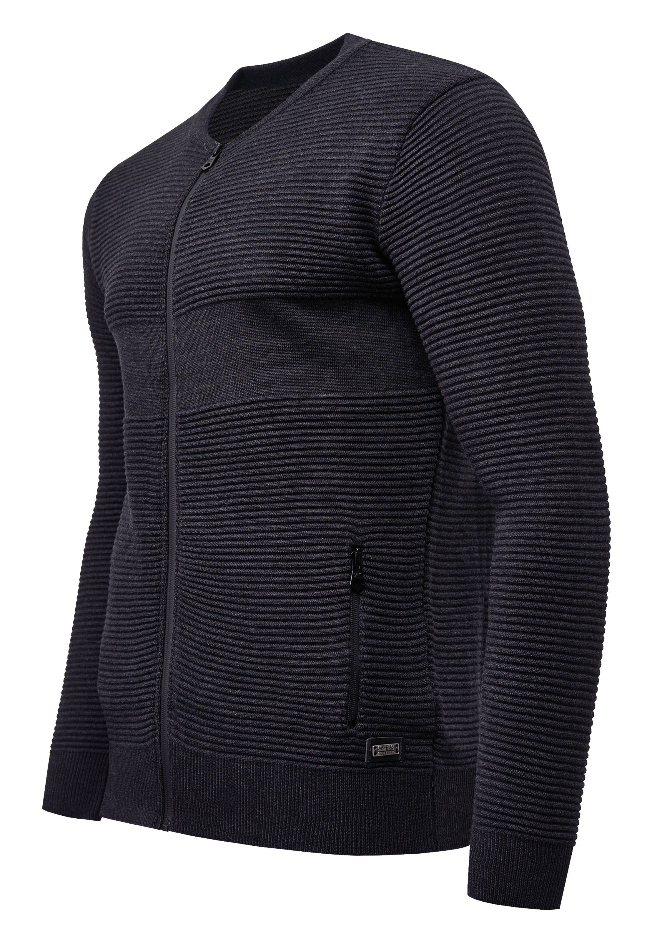 Rusty Neal Strickjacke in Grau