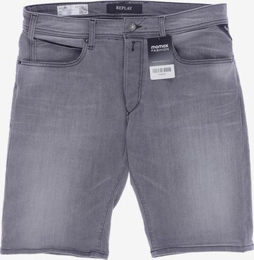 REPLAY Shorts in 32 in Grey: front