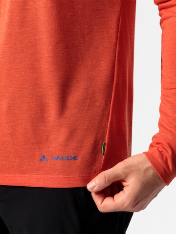 VAUDE Functioneel shirt 'Rosemoor III' in Rood