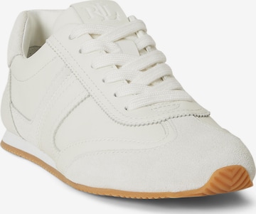 Baskets basses 'DANI' Lauren Ralph Lauren en blanc : devant