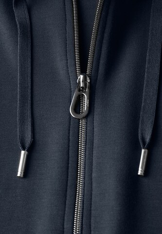 CECIL Sweatjacke in Blau