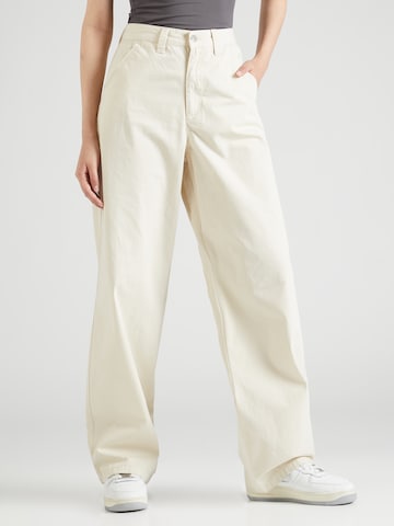 Dr. Denim Regular Chino trousers 'Donna' in Beige: front