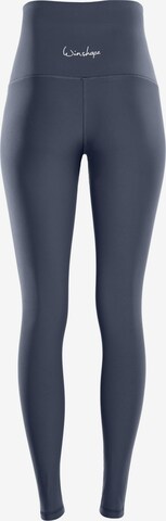 Winshape Skinny Športne hlače 'HWL112C' | siva barva