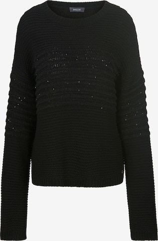 Pull-over Basler en noir : devant