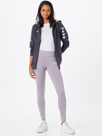 Hummel Skinny Sports trousers 'Chipo' in Grey