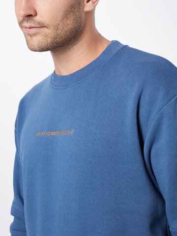 Sweat-shirt 'Darton' !Solid en bleu