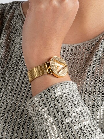 GUESS Analog Watch in Gold: front