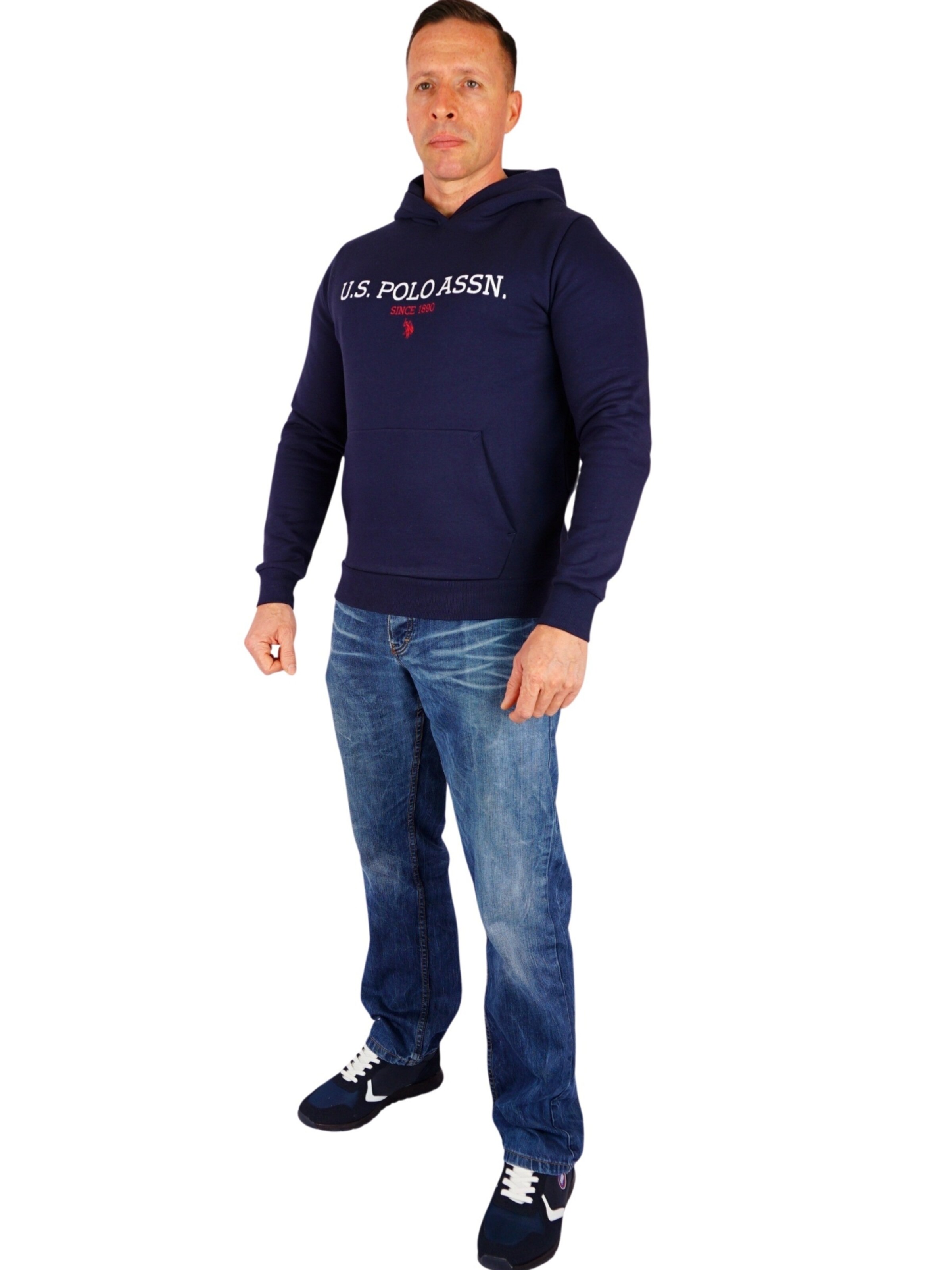U.S. POLO ASSN. Sweatshirt in Blue