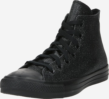 Baskets hautes 'CHUCK TAYLOR ALL STAR' CONVERSE en noir : devant