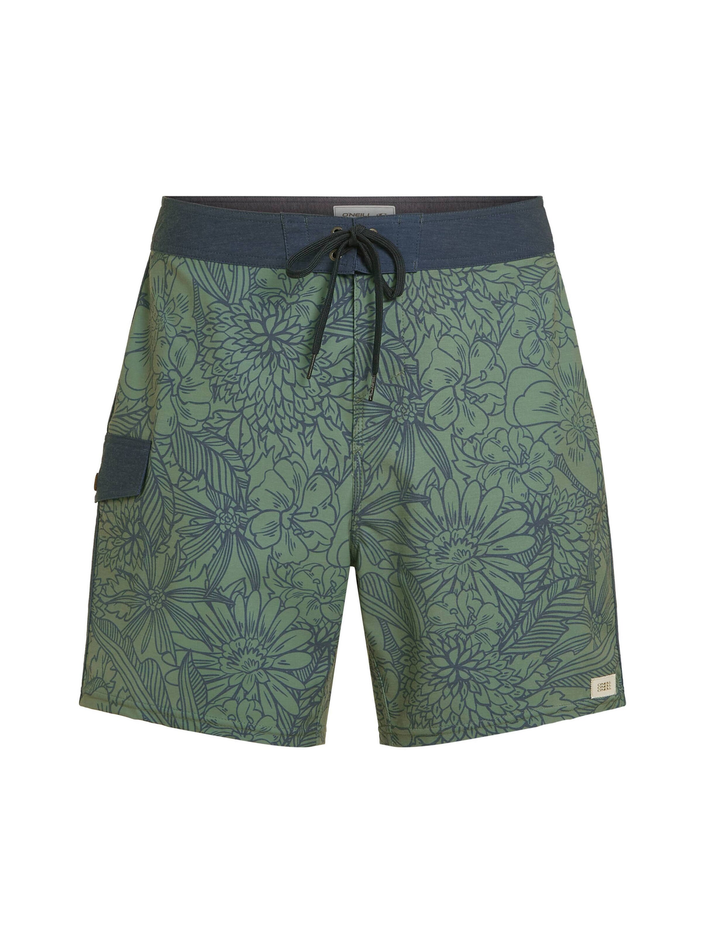 Pantaloncini da surf 'Lineup 18' O'NEILL di colore marino / verde pastello, Visualizzazione prodotti