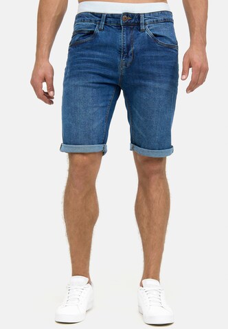 INDICODE JEANS Regular Jeans 'Caden' in Blue: front