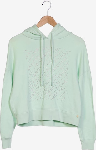 Rich & Royal Sweatshirt & Zip-Up Hoodie in XS in Green: front