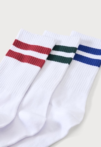 Chaussettes 'JACTRAVIS' JACK & JONES en blanc