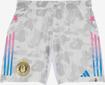 ADIDAS PERFORMANCE Regular Sportshorts 'Adidas x Bape FB' in Weiß: Vorderseite