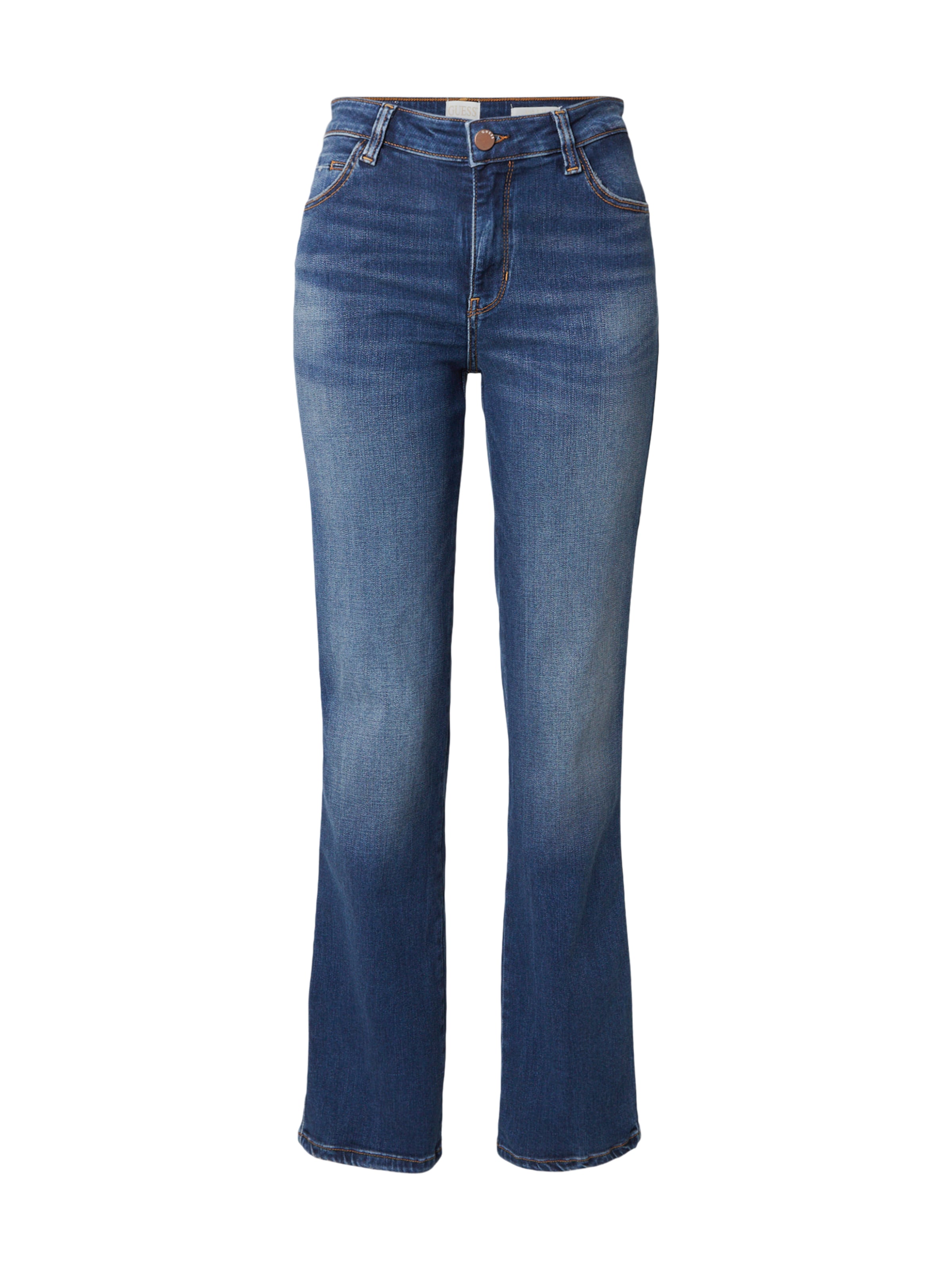 GUESS Slimfit Farkut värissä sininen: etupuoli