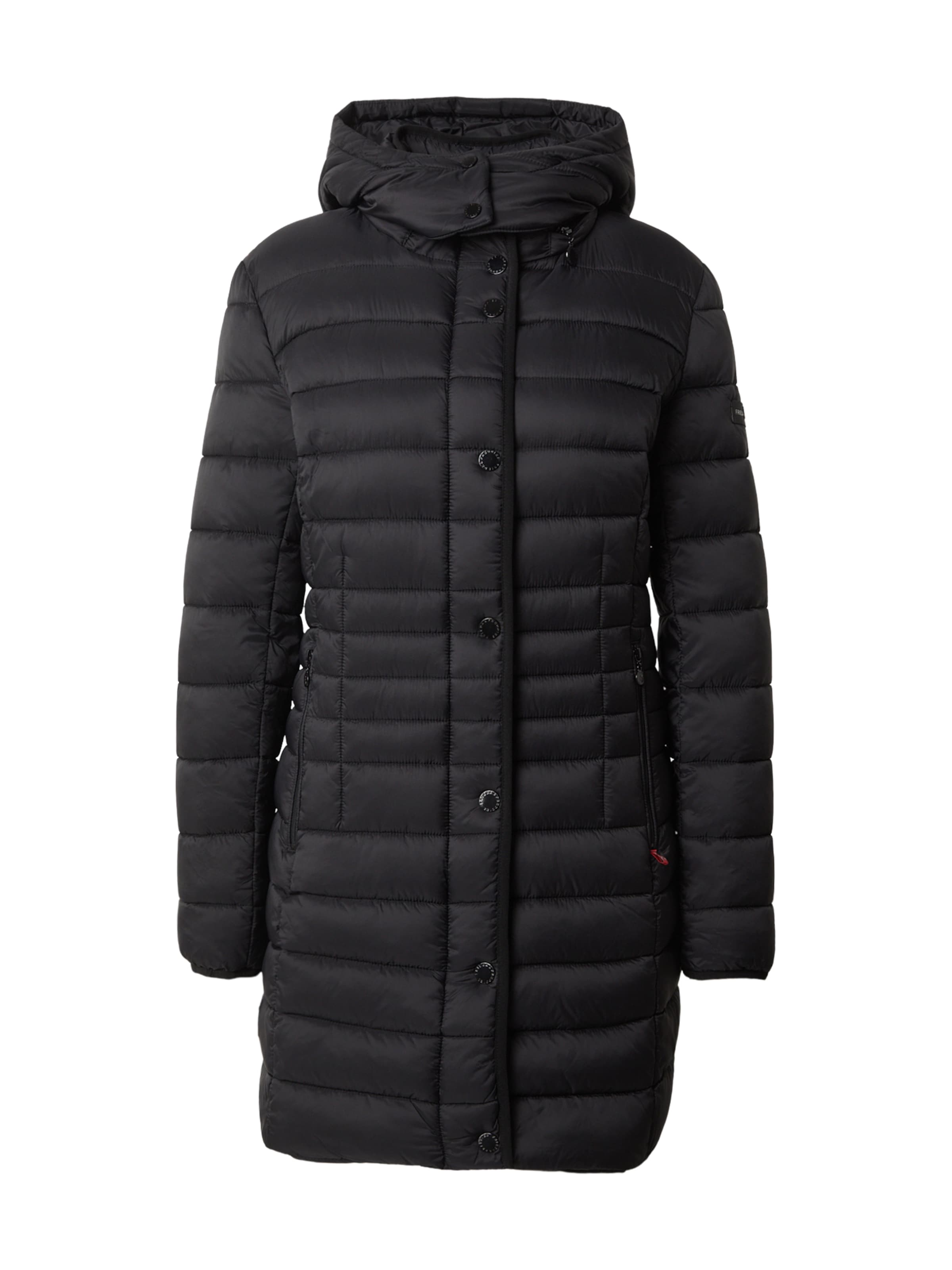 Cappotto di mezza stagione di Frieda & Freddies in nero: frontale