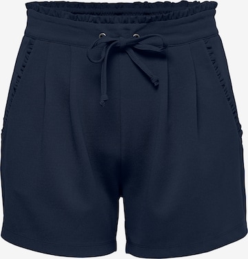 JDY - Calças com pregas 'JDYNew Catia' em azul: frente