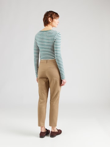 Slimfit Pantaloni chino di Marc O'Polo in marrone: dietro