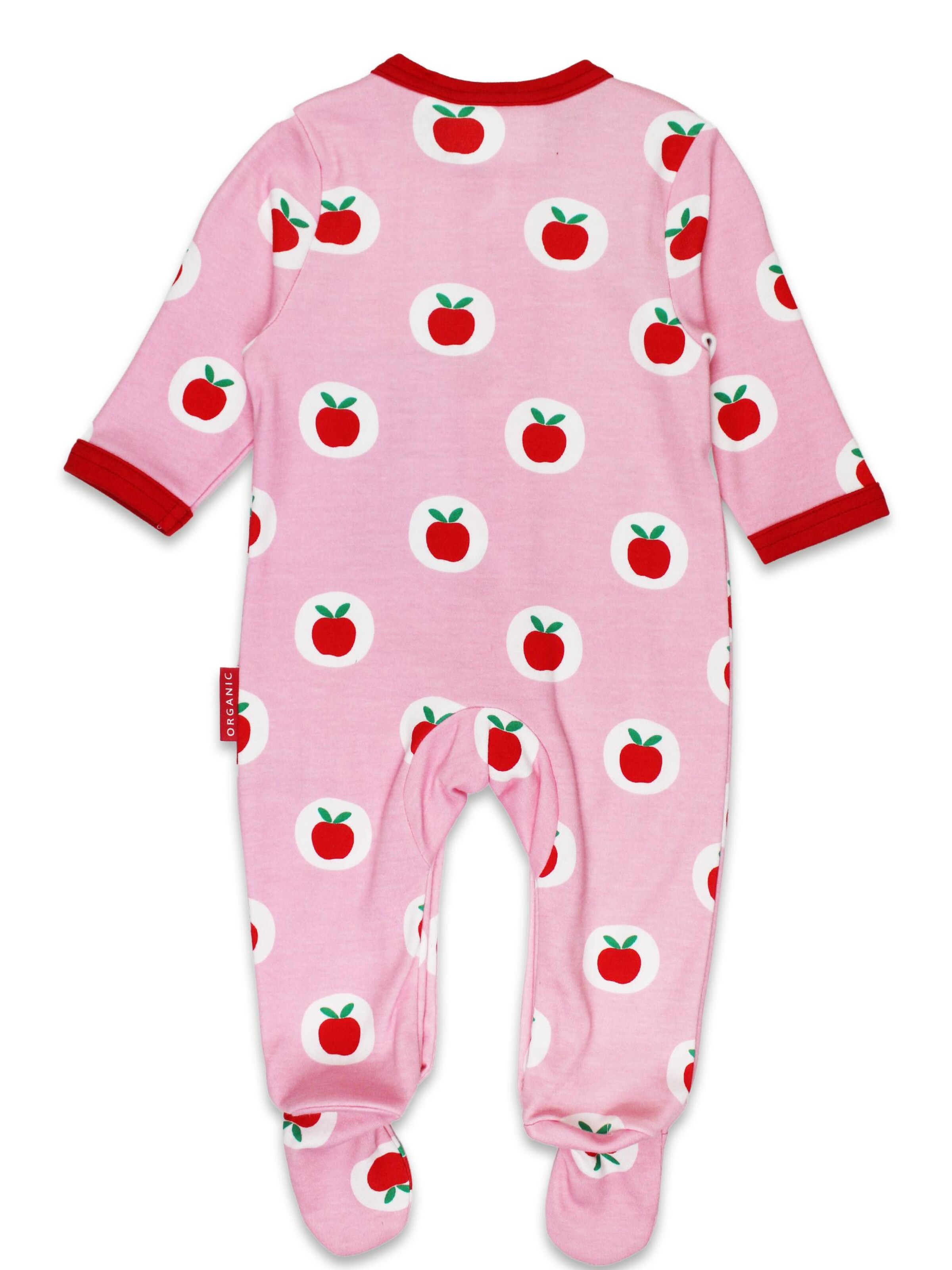 Toby Tiger Romper/Bodysuit 'Apfel' in Pink