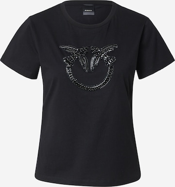 PINKOMajica 'Quentin' - crna boja: prednji dio