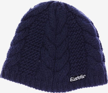 Eisbär Hat & Cap in One size in Blue: front