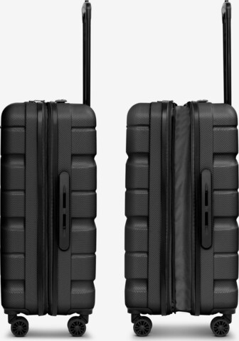 Set di valigie 'Munich 4.0' di Franky in nero